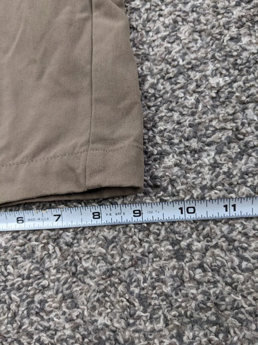 Patagonia Stand Up Pants Brown Nylon Canvas Workwear Mens 36x32 56130 2008